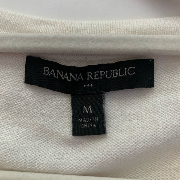 BANANA REPUBLIC Crew Neck Tulip Sleeve W/Bow Tie Detail Cozy‎ Knit Sweater - Picture 8 of 11